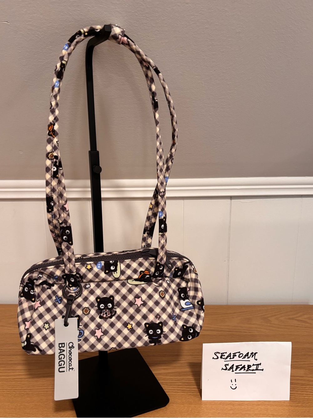 NWT Baggu Chococat Small Bowler Bag